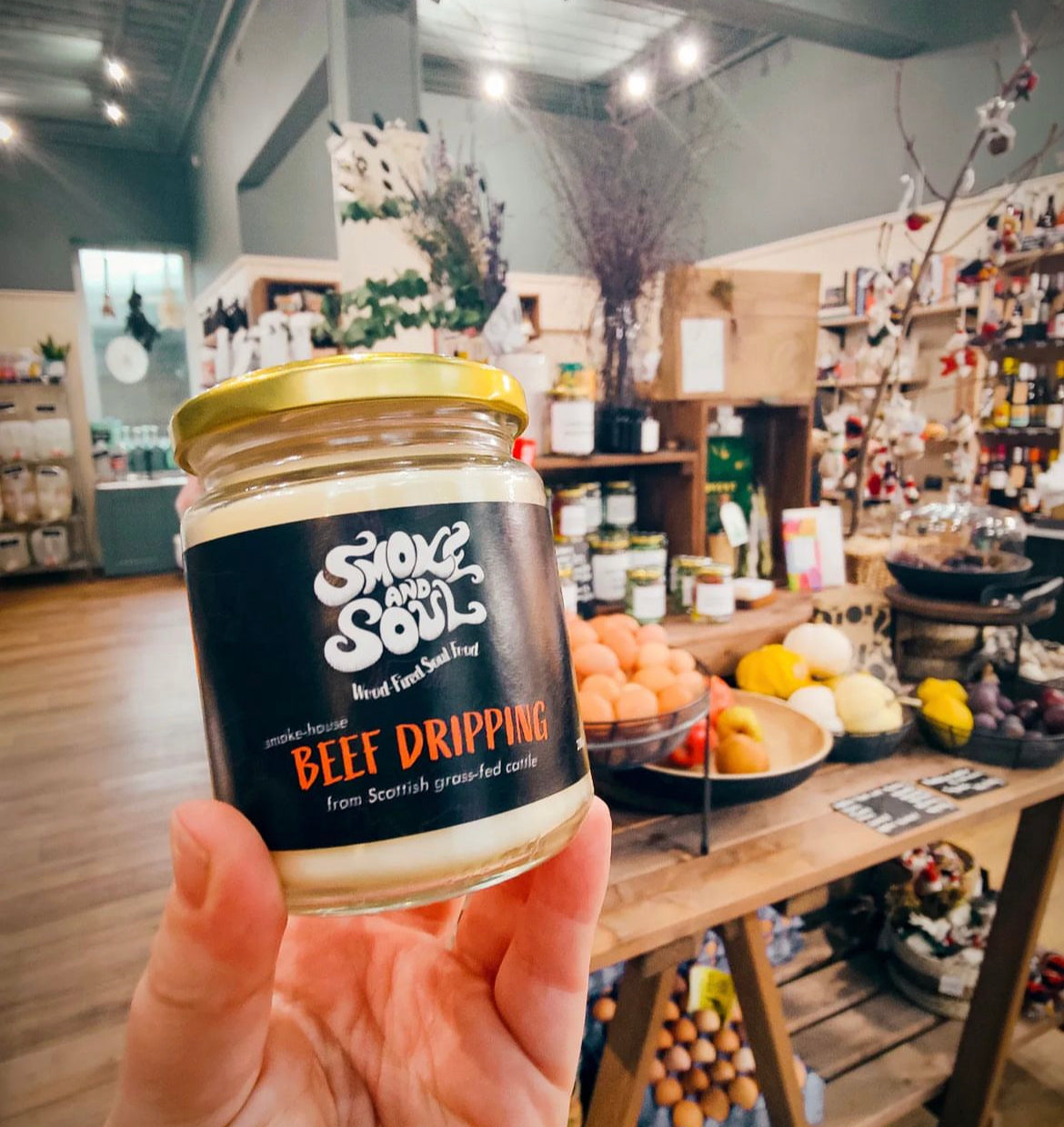 Smoke and soul beef dripping