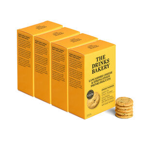 Drinks Biscuits 110g Lancashire Cheese & Spring Onion
