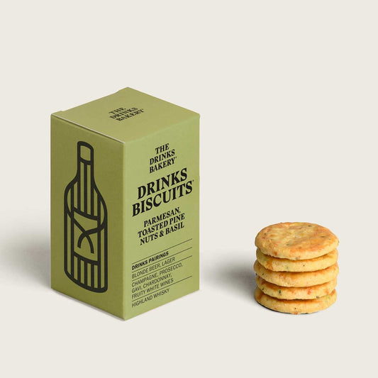 Drinks Biscuits 36g Parmesan, Toasted Pine Nuts & Basil